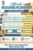 ultimate moving planner Excel 