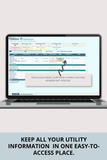 complete utilities checklist Excel for moving house download
