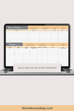 vacation planner excel spreadsheet