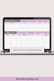 travel organizer excel template