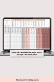 wage tracker spreadsheet