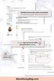 ADHD weekly planner excel spreadsheet