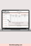 weekly planner excel with notes section