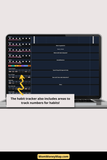 weekly planner excel dark mode with hourly schedule