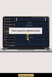 editable weekly planner excel dark theme