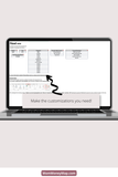 simple weekly task organizer Excel template 