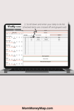 weekly planner excel with habit tracker