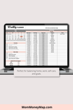 customizable weekly planner excel template