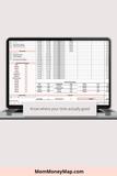 weekly productivity planner excel spreadsheet
