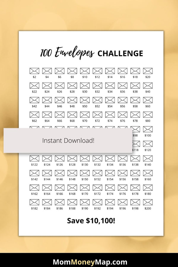 10000-savings-challenge-printable-pdf-mom-money-map for 10 000 Savings Challenge Printable Free 10000 Savings Challenge Printable PDF – Mom Money Map for 10 000 Savings Challenge Printable Free