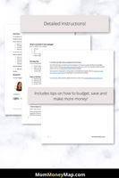 40000 Chart.pdf 40000 Savings Challenge Printable PDF – Mom Money Map