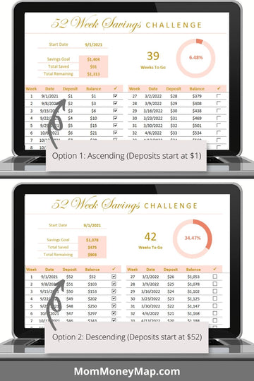52 Week Excel Template