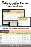 baby registry spreadsheet