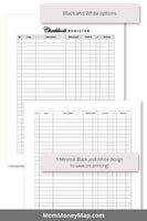 checkbook register printable template