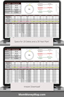 credit card payoff spreadsheet excel