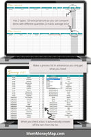 weekly meal planner excel template