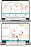 savings tracker spreadsheet template