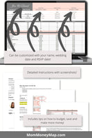 Comparison Inclusions Spreadsheet Wedding Venue Comparison Excel Spreadsheet – Mom Money Map