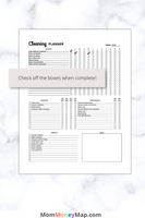 cleaning checklist daily weekly monthly printable