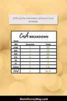 cash denomination breakdown