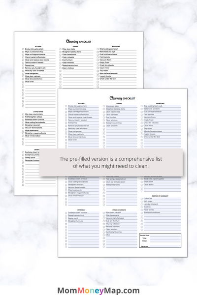 Shop Housekeeping Checklist.pdf Housekeeping Checklist Printable PDF – Daily & Weekly Cleaning Planner ...