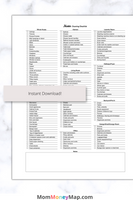 deep cleaning checklist pdf