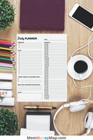 Daily Planner Printable PDF