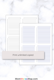 blank checklist printable pdf