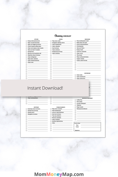 Shop Housekeeping Checklist.pdf Housekeeping Checklist Printable PDF – Daily & Weekly Cleaning Planner ...