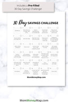 money challenge 30 days