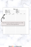debt tracker template