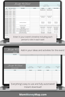 spreadsheet wedding planning checklist excel